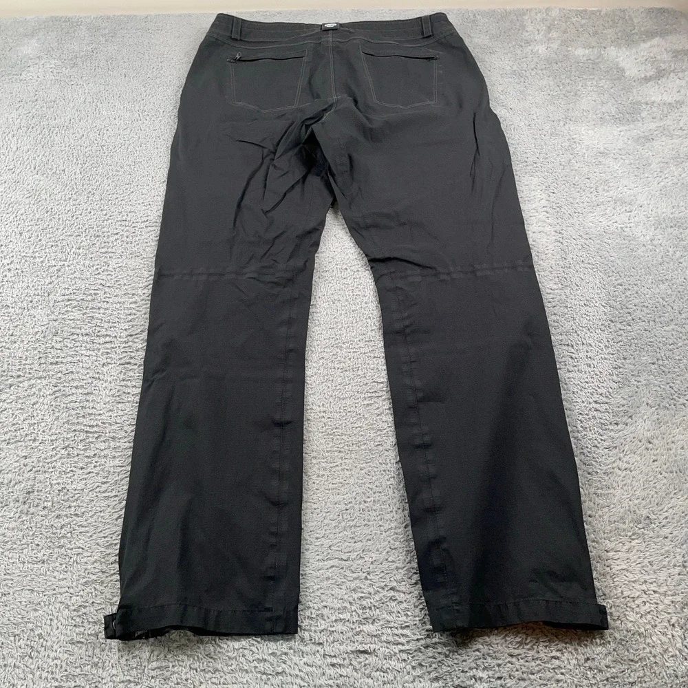 Kuhl Pants Womens 14 Black Jetsream Rain Windbreaker Hiking Camping Outdoor - Picture 3 of 12